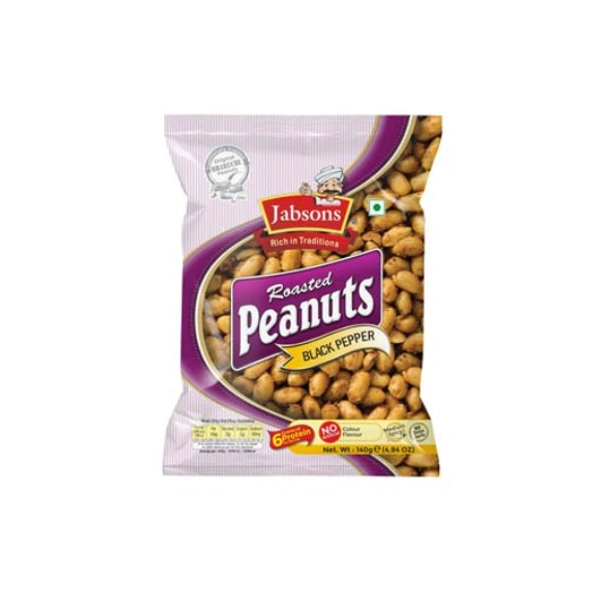 Jabsons Peanuts Black Pepper 140gm